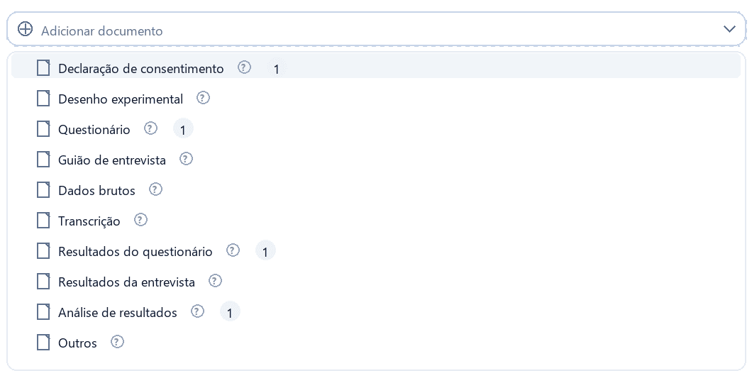 Adicionar documento