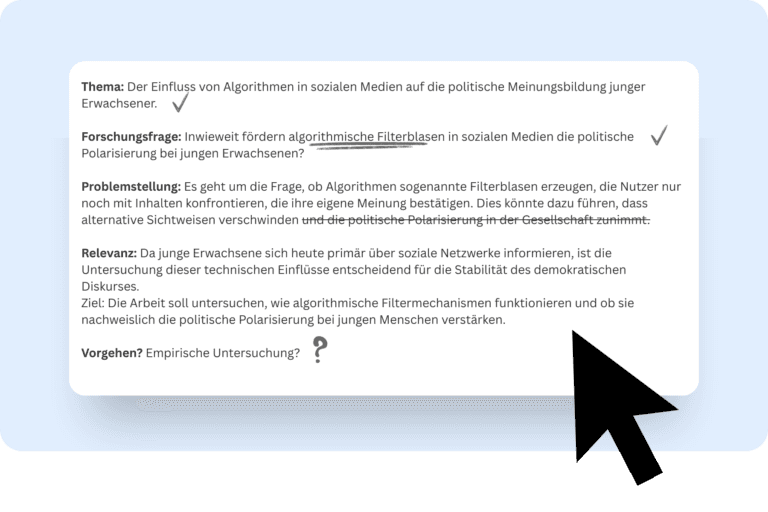 StudyTexter Features - Präziser