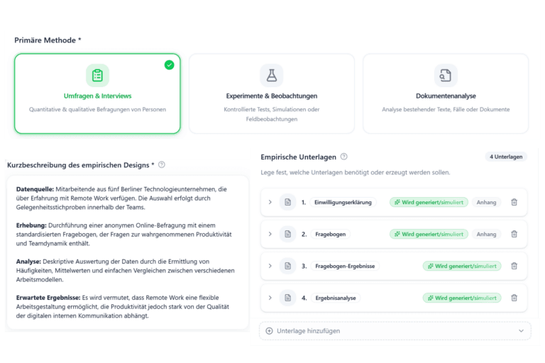 Empirische Forschung