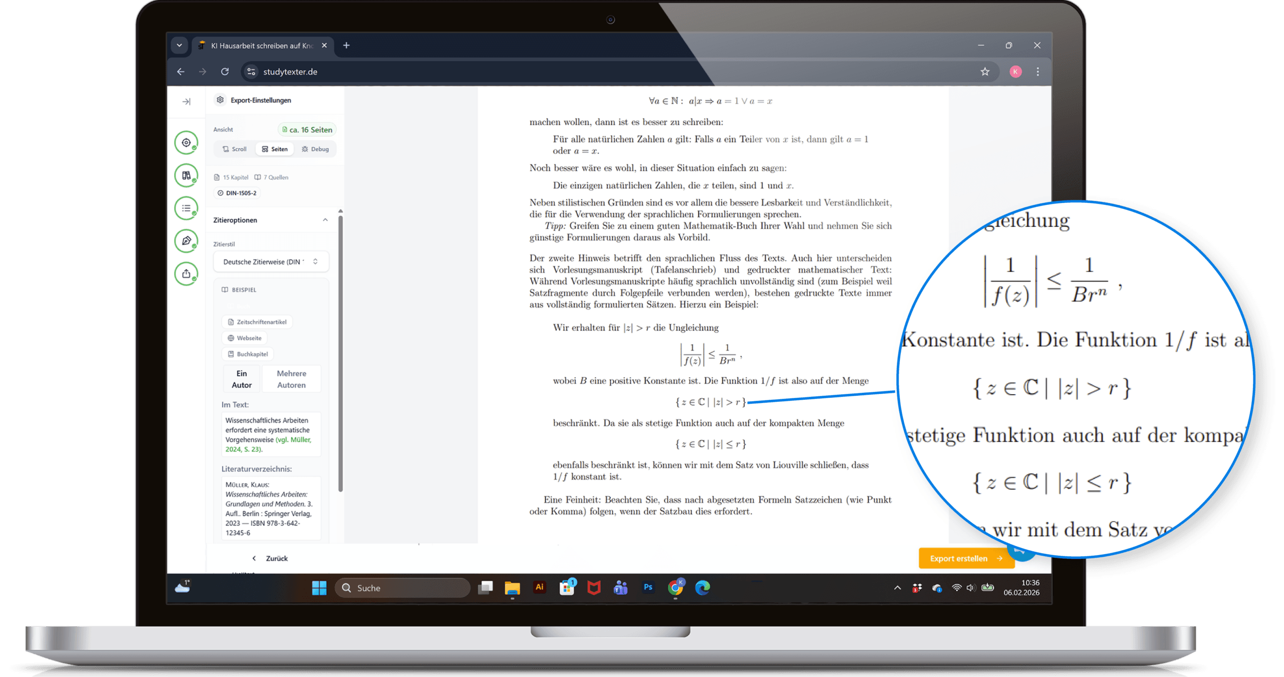 Lavori STEM con StudyTexter