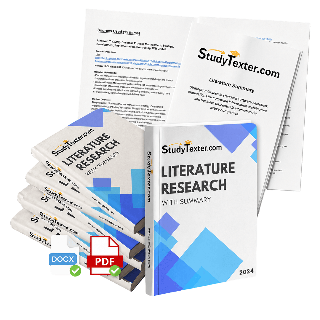 StudyTexter literature research with summaries