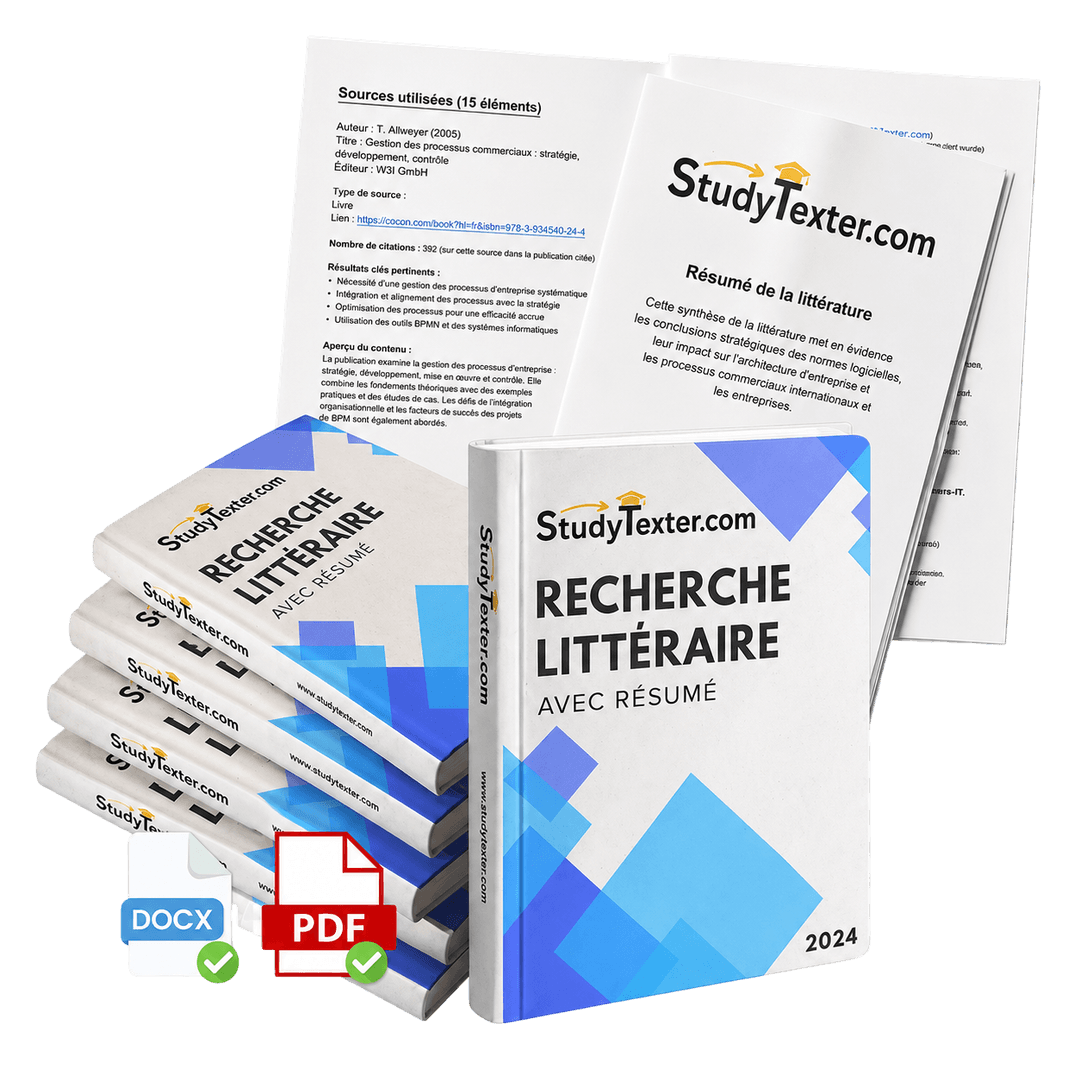 StudyTexter literature research with summaries