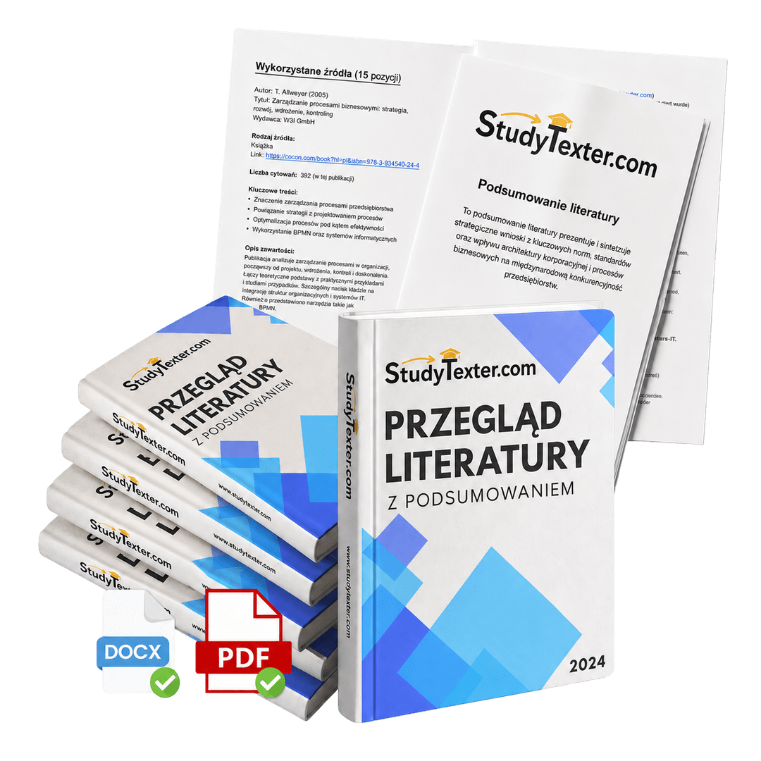 Research literatury StudyTexter ze streszczeniami
