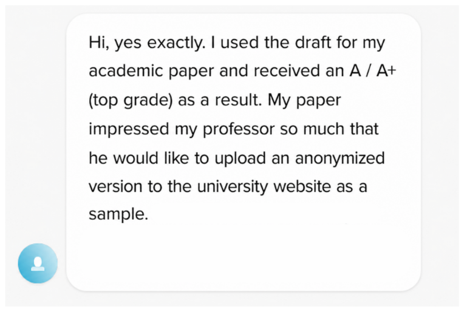 StudyTexter customer review 005