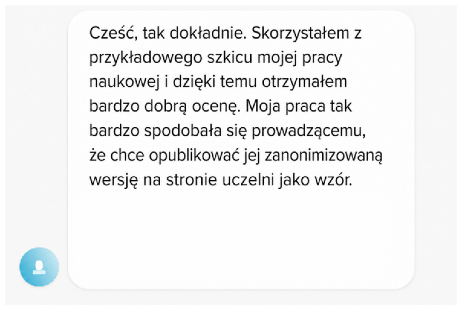 Opinia klienta StudyTexter 005